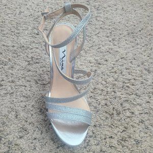 Nina Saraya Silver Sandal